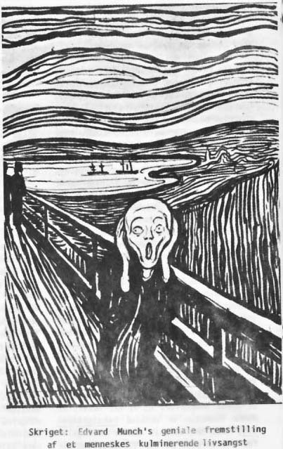 Skriget: Edvard Munch's geniale fremstilling af et menneskes kulminerende livsangst